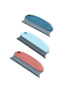 2pcs/Set Pet Hair Remover Brush, Scratch-Resistant Rubber Bristles, Suitable For Cats And Dogs, Powerful Pet Hair Brush, Efficient Cleaning Tool For Furniture, Carpets And Car Seats, Easy To Clean Home Grooming Tool, Pet Hair Remover - Multicolor - View 10
