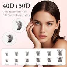 Cherimoya DIY Natural Eyelash Extension Makeup Kit - Pink - View 3