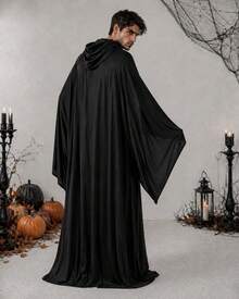 Men Cosplay Clothing - Black - View 5