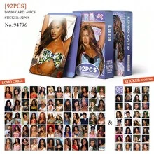 1PC 92pcs KATSEYE Solo Lara K-POP Merchandise LOMO Photocard - Multicolor - View 11