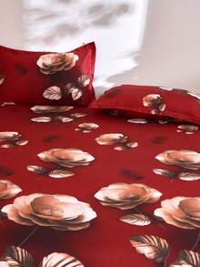 1pc Ultra Soft Printed Bed Sheet, Lightweight As A Cloud, Soft And Breathable, Suitable For Various Bed Sizes - Single, Double, Queen, King. Machine Washable, Essential For Home And Student Dorm, Back To School Season Must-Have, Suitable For All Seasons, Room Decor - Multicolor - View 7