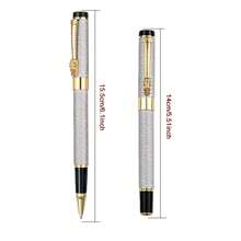 Luxurious Signature Pen, Silver Metal Signature Pen, Smooth Writing, Suitable For Students And Office Use, High-End Business Gift Pen, Suitable For Both Men And Women, Daily Writing Tool - Pen - View 7