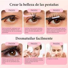 Cherimoya DIY Natural Eyelash Extension Makeup Kit - Pink - View 6
