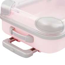12Pcs Multi‑Color Mini Simulation Trolley Cases, ABS Transparent Suitcase‑Style Storage Boxes For Jewelry Small Items Party Favors - Multicolor - View 7