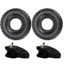 2-Pack Wheelbarrow Inner Tubes – Bent Valve Replacement Tubes For Sack Barrow & Wheelbarrow Tyres - Black - View 3