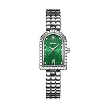 YaLaLuSi Brand 1pc Elegant Women's Wristwatch, Exquisite Small Square Dial Design - Silver - View 11