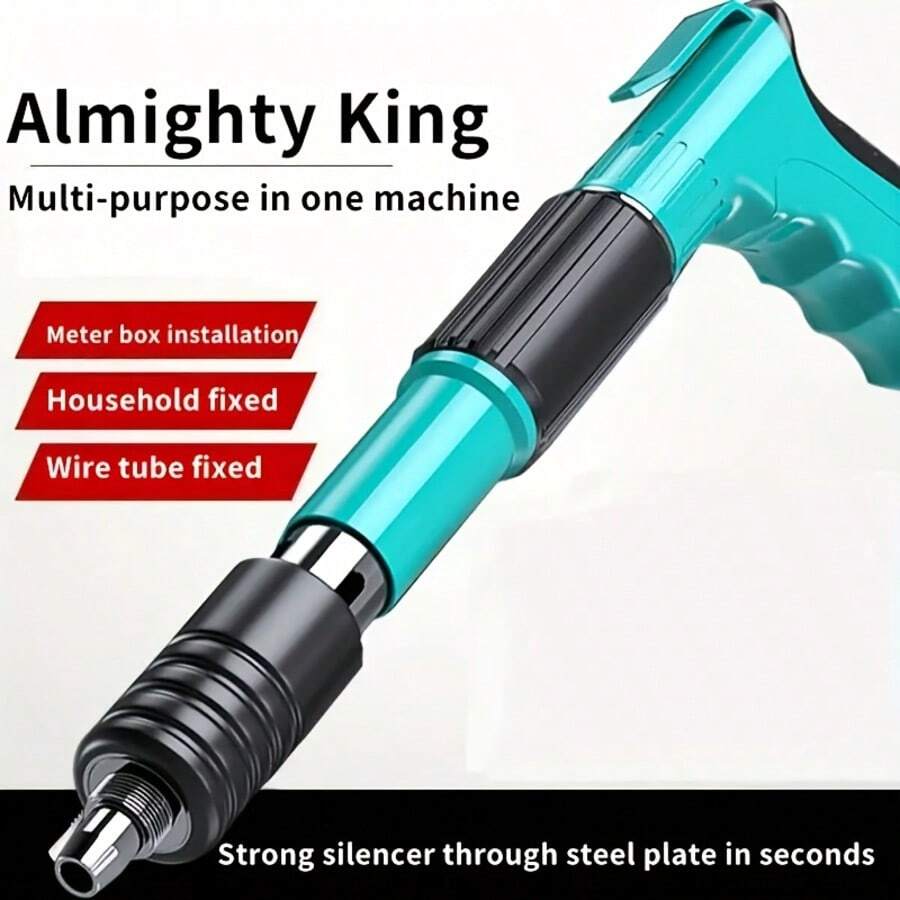 Multi-Function Mini Nail Gun, Home Improvement Tool, Concrete Wall Nail Fastening Tool, Concrete Nail Machine, Portable Mini Nail Gun For Home Woodworking