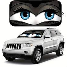 Car Front Windshield Sun Shade, Foldable Sunscreen Window, UV Protection, Cooling, Summer Cool, Pink Car Accessory, Cool Seats, Easy To Fold - A - View 3