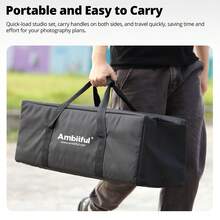 Ambitful Photography Equipment Storage Bag, Portable Photography Lighting Storage Bag, Suitable For Light Stands, LED Video Lights, Flash Lights And Photography Accessories - View 5