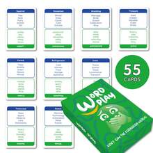 Word Play Forbidden Word Party Card Game, 55 Pcs Word Guessing Challenge Game For Adults, Fun Interactive Game For Halloween Christmas Holiday Gathering, Family Game Night, Perfect Entertainment Gift For 4+ Players - Multicolor - View 6