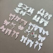 1pc Mini Bow Metal Cutting Die - Suitable For Scrapbooking Embossing, Durable Handmade Craft Tool, DIY Handmade Greeting Cards, Envelopes, Journals And Photo Album Decoration Materials - Bow - View 5