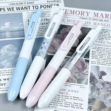 0.5mm ST Sweetheart Ballet Sea Island Ballet Click Pen, Bow Ribbon Decor Neutral Pen, Student Stationery Highly Attractive Clickable Black Ink Pen For Office Writing - Rectangle - View 9