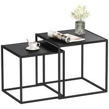 Nesting Tables - White - View 1