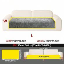 1PC Chenille All-Season Non-Slip Sofa Cushion – Simple Style, Solid Color, Machine Washable, Pet-Resistant, Lazy-Friendly, Multi-Purpose, Perfect For Living Room Sofa Protection And Room Decoration - Multi-color 2 - View 37