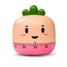 1 buah Timer Dapur Mekanik Tanpa Baterai, Desain Wajah Hewan Warna-warni dan Bodi Berbentuk Kubah, Timer Putar Manual ABS dengan Fungsi Hitung Mundur 55 Menit, Cocok untuk Penggunaan Dapur, Belajar dan Musim Kembali ke Sekolah - MultiWarna - View 18