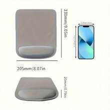 Computer Game Mouse Pad Eva Ergonomic Mousepad Wrist Pad Solid Color Comfortable Mouse Mats For Office Accessories - View 2