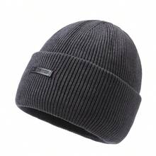 1pc Casual Winter Men's Knitted Hat, Warm Windproof Ear Protection Beanie, Suitable For Travel, Shopping, Outdoor Sports - A - View 6