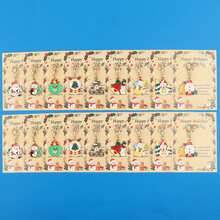 9pcs/18pcs Mixed Christmas Enamel Keychain Charms, Xmas Assorted Pendant With Happy Holidays Greeting Card, Lobster Clasp Holiday Gift - Multicolor - View 10