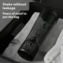 SOKANY Electric Shaker Cup Protein Powder Mixer, One-Touch Mixing, Leak-Proof Portable, 10s Powerful Dissolving Without Clumps, Dual Use For Fitness And Coffee, 700ml Capacity, USB Rechargeable 1300mAh Battery, Essential For Gym And Outdoor - Multicolor - View 5