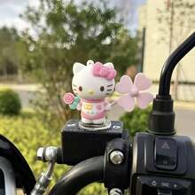 SANRIO Car Dashboard Ornament, Cute Cartoon Rotating Windmill Decor, Non-Electric Rotating Windmill Ornament For Bicycle, Motorcycle, Scooter And Car Decoration, Back To School Gift - Multicolor - View 9