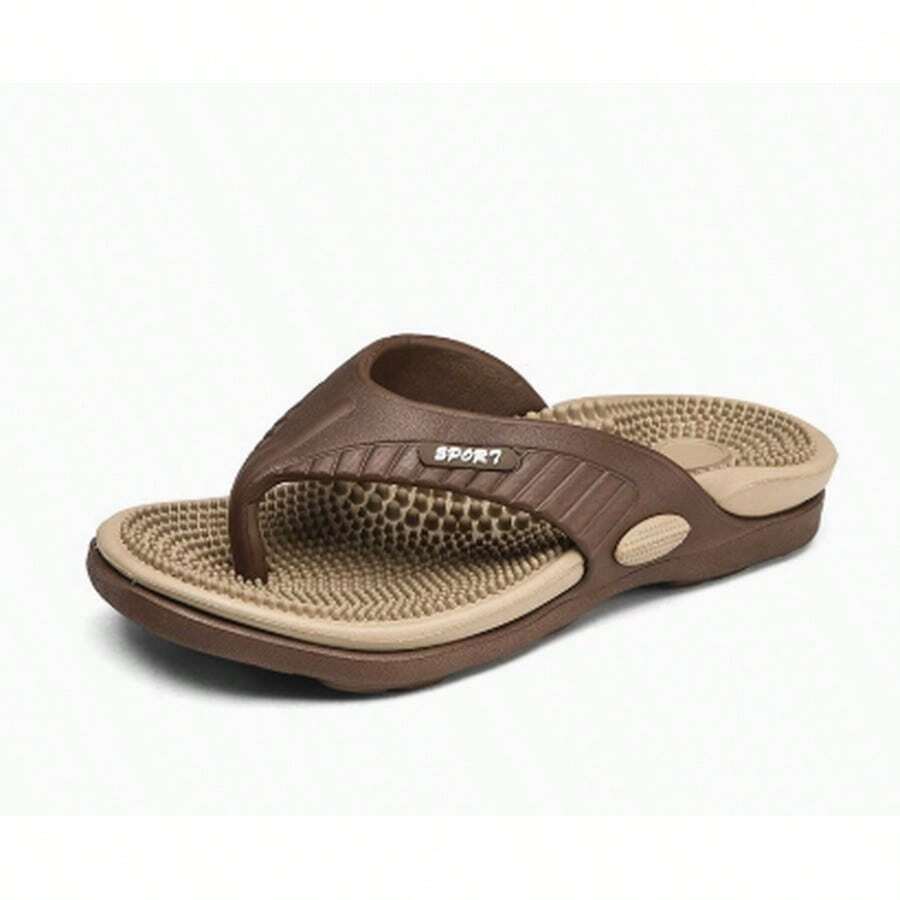 Men Athletic & Outdoor Sandals & Slides - Khaki - View 1