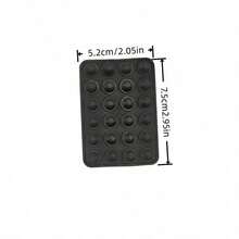 3/1pc Double-Sided Suction Cup Phone Holder, 24 Suction Cups Per Side, Detachable Design, 360° Rotation, Suitable For Bathroom Walls, Glass Mirrors, Vanity Tables And Other Smooth Walls, Including Ceramic Surfaces, Mirror Surfaces, Glass Surfaces, Polished Steel And Other Flat Smooth Surfaces, Not Suitable For Textured Walls, Wooden Surfaces, Dusty Surfaces Or Rough Surfaces. Compatible With All Phones And Tablets, Including Android Phones. - 24 Suction Cups - View 7