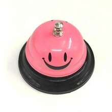 1pc Metal Call Bell, Desktop Service Bell, Electroplated Surface, Suitable For Hotel, School, Restaurant, Warehouse And Other Places, Can Be Used As Desktop Service Bell, Graduation Gift And Back To School Gift. - One Size - View 11
