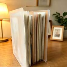 3 Inch Transparent Photo Album, 104/80 Card Slots, Suitable For Idol Cards, K-Pop Mini Cards, Game Cards, Scrapbooks And Collectibles, Large Capacity 5 Inch Index Card Storage, Dust-Proof, Wrinkle-Proof, Anti-Loss, Matte Finish - 3-inch - View 3