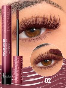 Pudaier Vibrant Volume & Curl Colored Mascara - Long-Lasting Waterproof Formula For Quick Styling, Perfect For Halloween Looks & Christmas Gifts,Defined Lashes - 05 - View 3