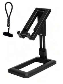 Foldable Transformable Telescopic Desktop Phone Stand, Creative Height Adjustable Portable Phone Holder, Suitable For Daily Use, Bedside Table, Online Classes, E-Commerce Photography, Gift Idea, Desktop Storage, Stable Base, Travel Essential, Hands-Free Viewing - Multicolor - View 11