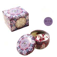 1/4/6/12pcs Plant Soy Wax Dried Flower Scented Candle Gift Set, Soy Wax Jar Candles Aromatherapy Candles, Create Romantic Atmosphere, Suitable For Wedding, Holiday Or Thank You Gifts, Perfect Decoration For Home And Bedroom Spaces, Wedding Decor, Ramadan Gift - Tinplate Can - View 13