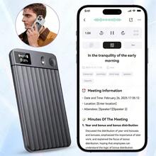 LIGE's New Smart Recording Card Supports Playback, Speech-To-Text, Text Translation, Meeting And Phone Recording, And Real-Time Recording A Slim, Portable, And Versatile Recording Card. - View 11
