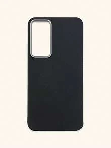 1pc 4-Color Optional Solid Color Lychee Texture Faux Leather Large Window Phone Case, Ins Premium Minimalist Business Solid Color Leather Texture, A Classic Black / B Beige White / C Premium Gray / D Caramel Brown, Faux Leather Matte Lens Raised Full Coverage Anti-Drop Soft Shell, Autumn/Winter Commute Versatile, Suitable For Personal Use And Gift; Compatible With IPhone Case & Galaxy Case, Compatible With IPhone 17 - Multicolor - View 92