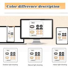 1 bộ phụ kiện tóc giả, gồm 1 băng đô silicone đục lỗ + 4 mũ trùm tóc giả nylon kéo dài - 1 Bộ - Xem 7