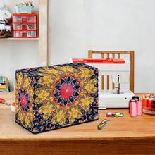 1pc Universal Sewing Machine Dust Cover, Home Sewing Machine Protective Cover, Decorative Cover - Full Coverage - View 8
