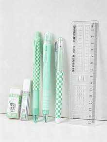 6 buah Pensil Mekanik untuk Lembar Jawaban Alat Tulis, Cocok untuk Penggunaan di Sekolah dan Kantor - Set pensil mekanik - View 4