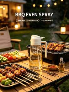 1 chai xịt dầu và rót dầu 2 trong 1 tùy chỉnh, bình đựng dầu PP nắp lật tự động, chống rò rỉ, dùng cho nấu ăn, nướng, nồi chiên không dầu, tạo phong cách độc đáo cho chai xịt dầu của bạn - Xem 9