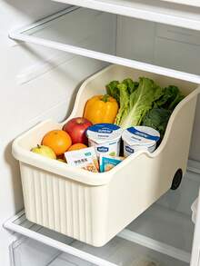 Kitchen Storage Box, Household Belt Wheel, Pot Lid Rack, Seasoning And Miscellaneous Basket, Storage Rack, Cabinet Sink Slanted Storage Box, Plastic Storage Box, Wardrobe Clothing Storage Box, Organizing Storage Box - Multicolor - View 7