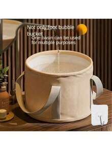 Portable Foot Bath Tub With Insulation Function, Foldable Foot Bath Basin, Suitable For Home Spa. This Foldable Foot Bath Tub Is Convenient To Use And Comes With A Portable Storage Bag, Suitable For Travel, Camping, Outdoor Activities, Shops And Other Multiple Occasions, Shallow Basin Design, Water To Ankle, Convenient For Foot Soaking - Foot Bath Tub - View 8