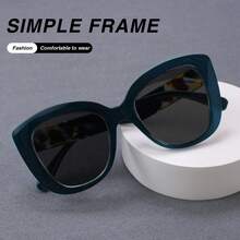 3Pcs Large Frame Tea-Colored Gray Reading Glasses, Minimalist Solid Color Frame, Unique Temple Design, With High-Quality Metal Hinges, Suitable For Women's Daily Wear - Brown + Gray - View 3