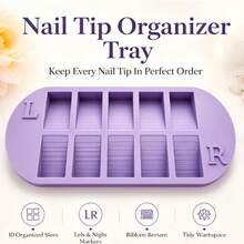 Kotak Penyimpanan Nail Art, Tersedia dalam Tiga Warna, dengan 10 Kompartemen; Kotak Penyimpanan Perlengkapan Manicure; Cocok untuk Digunakan di Salon Kuku dan di Rumah; Alat Penting untuk Manicure; Produk Perawatan Kuku; Aksesoris Kuku, Kuku, Perlengkapan Teknisi Kuku - MultiWarna - View 9