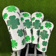 Four-Leaf Clover Golf Protective Case, Golf Accessories, Made Of Durable Materials, Providing The Best Protection For Your Golf Club - White - View 3