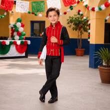 Tween Boys Costumes - Black - View 2