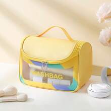 Portable Handheld Mother & Baby Travel Storage Bag, PVC Transparent Visible Toiletry Bag, Baby Bath & Care Products Organizer Bag, Suitable For Home And Outdoor Use - Multicolor - View 10
