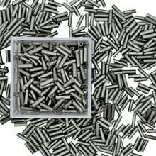10g/Pack, Approx. 150pcs, 6mm Glass Beads, Matte Series Vintage Style, Suitable For Handmade DIY Jewelry, Bag Accessories, Phone Lanyards, Tassel Decorations, Etc. - 3-minute Matte Metallic Straight Tube 20 Colors - View 3