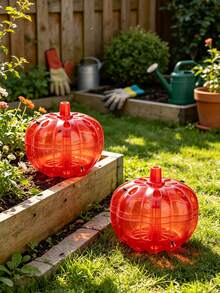 Reusable Pumpkin Fruit Fly Trap, Reusable Ranch Fly Trap, Suitable For Home Kitchen Surfaces And Outdoor Orchards, Portable Outdoor Fly Trap Bag With Leak-Proof Design, Effective Pest Control, Practical Pest Control Tool - C - View 6