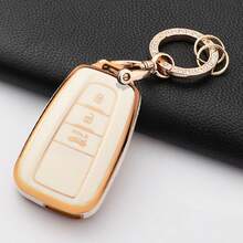 2/3/4 Buttons Camry CHR Corolla RAV4 Alphard Land Cruiser Prado Prius 2017-2022 TPU Car Key Fob Cover Keychain - B - View 33