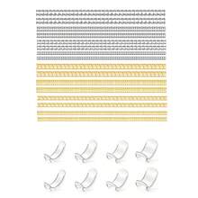 KLONKEE 8/16/24pcs Ring Size Measuring Tool, Suitable For Loose Rings, Invisible Ring Size Spacers (8 Sizes) And Spiral Ring Size Adjusters (Clear And Yellow), Non-Slip Ring Fitters, Comfortable Ring Tighteners For Men And Women - Ring Adjustment Pads - View 10