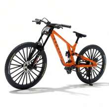 1 pieza Nuevo modelo de bicicleta de aleación de metal, bicicleta de montaña simulada, bicicleta, bicicleta de carretera, juguete decorativo de exhibición, regalo - Multicolor - Ver 34