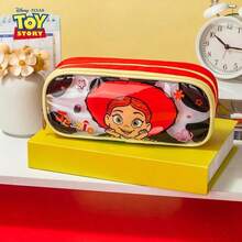1pcDisney Large Capacity Multi-Layer Pencil Case, Cute Transparent Front Pencil Pouch, Student Stationery Bag, Back To School Supplies,Back To School - Sets - View 12